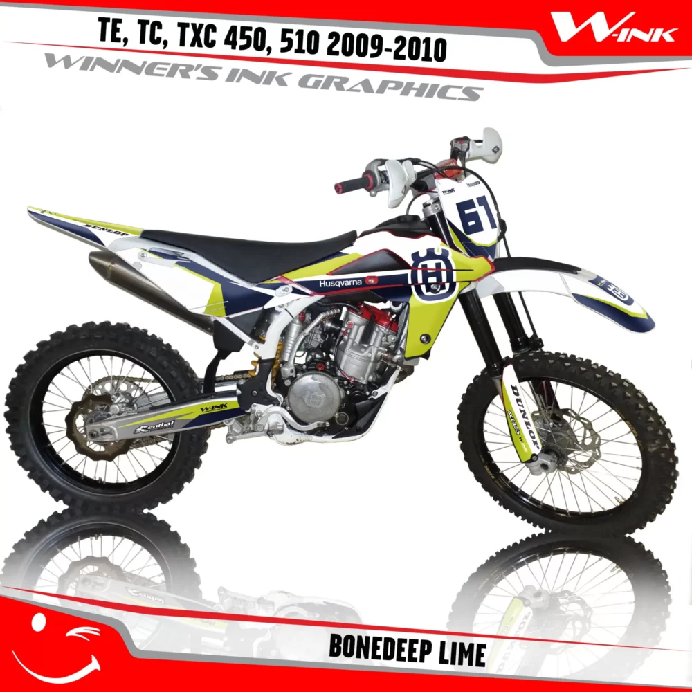 Husqvarna-TE-TC-TXC-450-510-2009-2010-graphics-kit-and-decals-Bonedeep-Lime