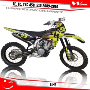 Husqvarna-TE-TC-TXC-450-510-2009-2010-graphics-kit-and-decals-Lime