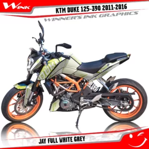 KTM-DUKE-125-200-250-390-2011-2012-2013-2014-2015-2016-graphics-kit-and-decals-Jay-Full-White-Grey