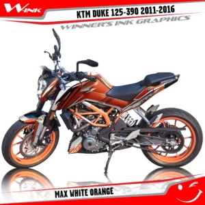 KTM-DUKE-125-200-250-390-2011-2012-2013-2014-2015-2016-graphics-kit-and-decals-Max-White-Orange