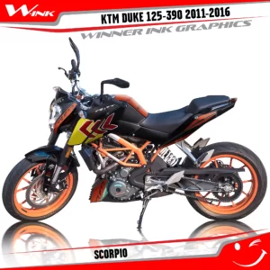 KTM-DUKE-125-200-250-390-2011-2012-2013-2014-2015-2016-graphics-kit-and-decals-Scorpio