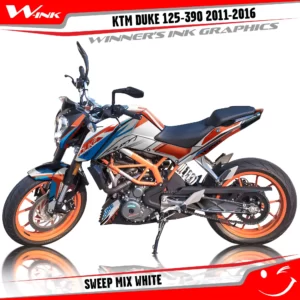 KTM-DUKE-125-200-250-390-2011-2012-2013-2014-2015-2016-graphics-kit-and-decals-Sweep-Mix-White