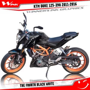 KTM-DUKE-125-200-250-390-2011-2012-2013-2014-2015-2016-graphics-kit-and-decals-The-Fourth-Black-White