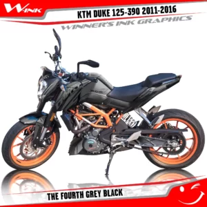 KTM-DUKE-125-200-250-390-2011-2012-2013-2014-2015-2016-graphics-kit-and-decals-The-Fourth-Grey-Black