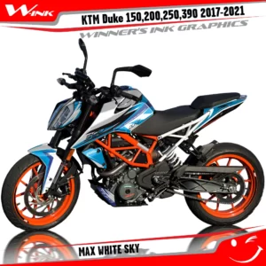KTM-Duke-125-200-250-390-2017-2018-2019-2020-2021-2022-graphics-kit-and-decals-Max-White-Sky