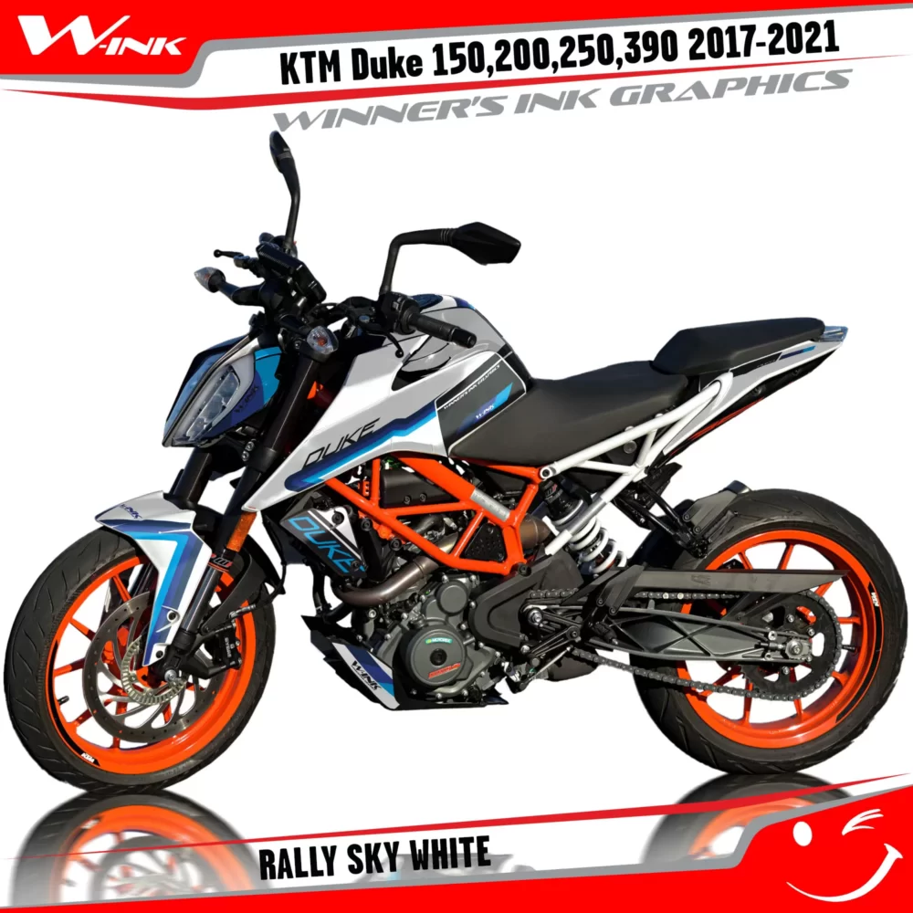 KTM-Duke-125-200-250-390-2017-2018-2019-2020-2021-2022-graphics-kit-and-decals-Rally-Sky-White