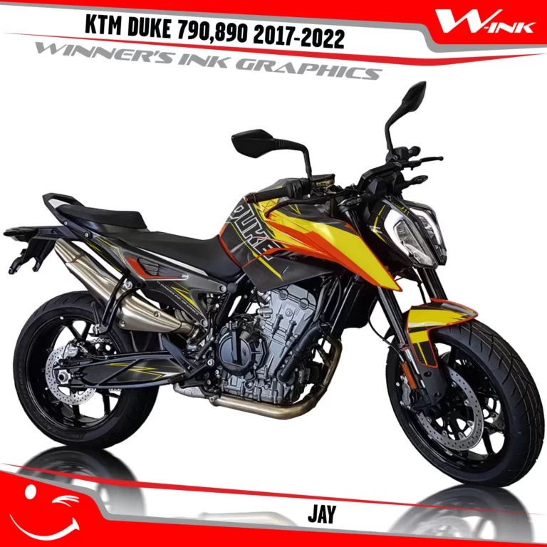KTM-Duke-790-890-2017-2022-graphics-kit-and-decals-with-design-Jay