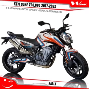KTM-Duke-790-890-2017-2022-graphics-kit-and-decals-with-design-Rally