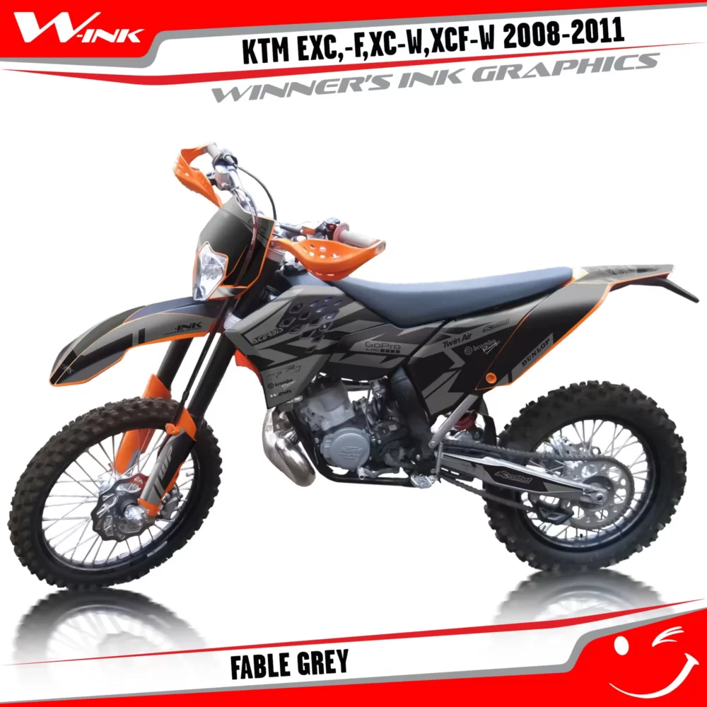 KTM-EXC,-F,XC-W,XCF-W-2012-2013-graphics-kit-and-decals-Fable-Grey
