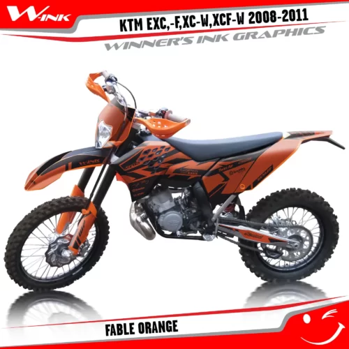 KTM-EXC,-F,XC-W,XCF-W-2012-2013-graphics-kit-and-decals-Fable-Orange