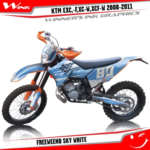 KTM-EXC,-F,XC-W,XCF-W-2012-2013-graphics-kit-and-decals-Freeweend-Sky-White