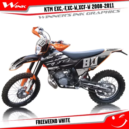 KTM-EXC,-F,XC-W,XCF-W-2012-2013-graphics-kit-and-decals-Freeweend-White
