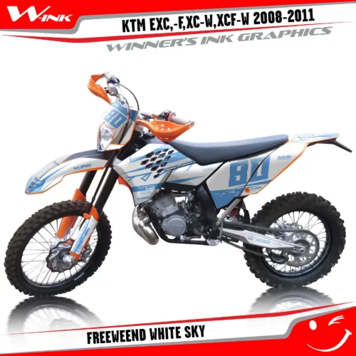 KTM-EXC,-F,XC-W,XCF-W-2012-2013-graphics-kit-and-decals-Freeweend-White-Sky