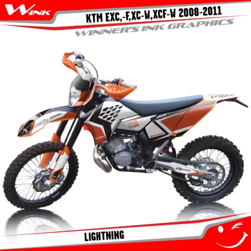 KTM-EXC,-F,XC-W,XCF-W-2012-2013-graphics-kit-and-decals-Lightning