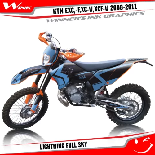 KTM-EXC,-F,XC-W,XCF-W-2012-2013-graphics-kit-and-decals-Lightning-Full-Sky