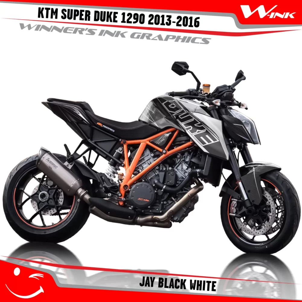 KTM-SUPER-DUKE-1290-2013-2014-2015-2016-graphics-kit-and-decals-Jay-Black-White