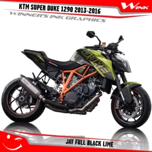 KTM-SUPER-DUKE-1290-2013-2014-2015-2016-graphics-kit-and-decals-Jay-Full-Black-Lime