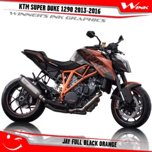 KTM-SUPER-DUKE-1290-2013-2014-2015-2016-graphics-kit-and-decals-Jay-Full-Black-Orange