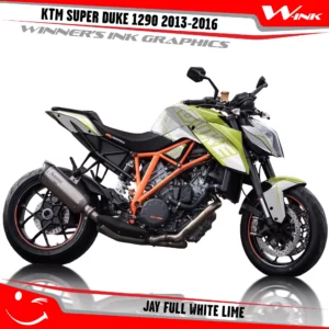 KTM-SUPER-DUKE-1290-2013-2014-2015-2016-graphics-kit-and-decals-Jay-Full-White-Lime