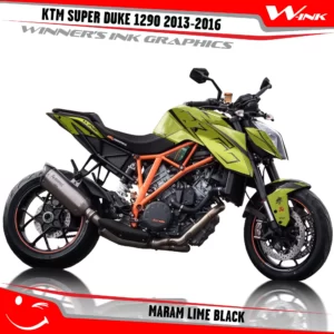 KTM-SUPER-DUKE-1290-2013-2014-2015-2016-graphics-kit-and-decals-Maram-Lime-Black