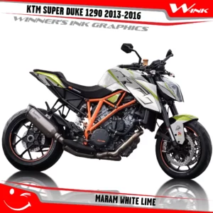 KTM-SUPER-DUKE-1290-2013-2014-2015-2016-graphics-kit-and-decals-Maram-White-Lime