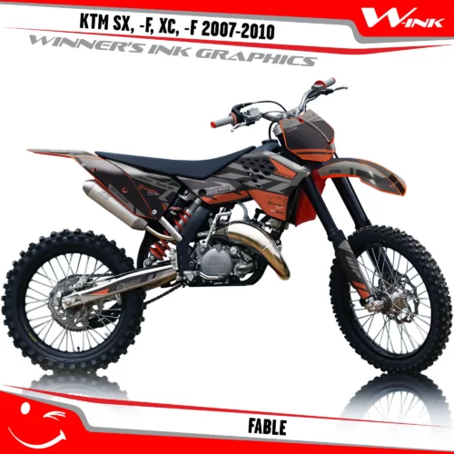 KTM-SX,-F-XC,-F-2007-2008-2009-2010-graphics-kit-and-decals-Fable