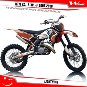 KTM-SX,-F-XC,-F-2007-2008-2009-2010-graphics-kit-and-decals-Lightning