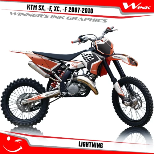 KTM-SX,-F-XC,-F-2007-2008-2009-2010-graphics-kit-and-decals-Lightning