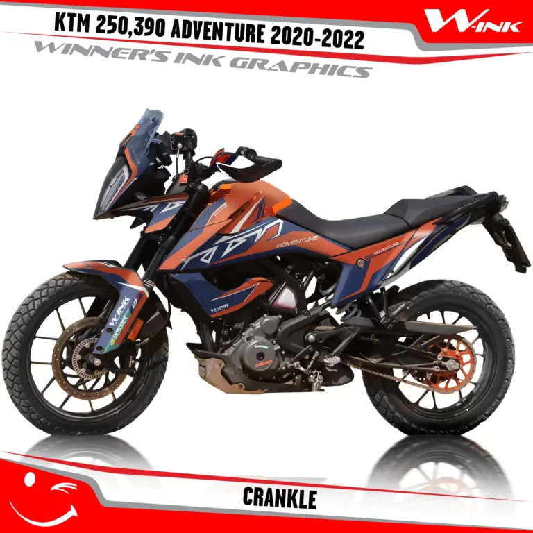 Adventure-390-2020-2021-2022-graphics-kit-and-decals-with-designs-Crackle