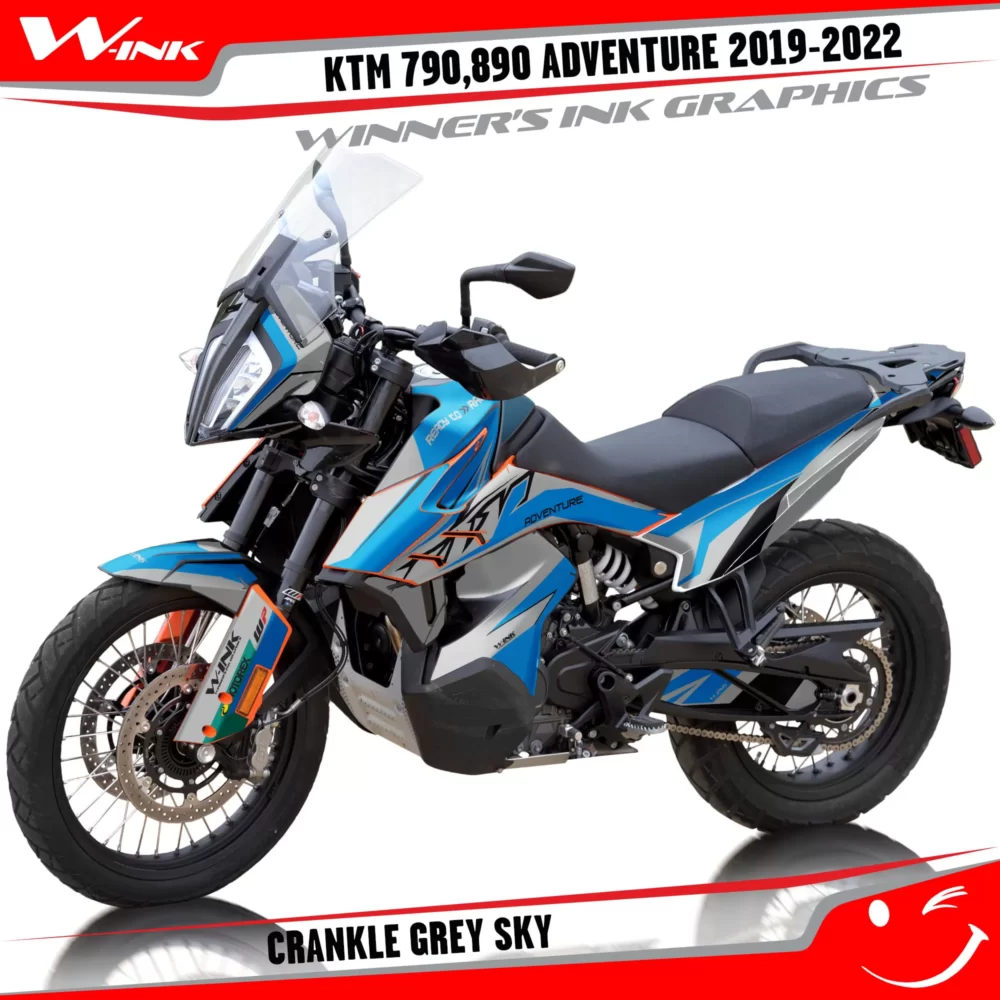 Adventure-790-890-2019-2020-2021-2022-graphics-kit-and-decals-with-designs-Crankle-Grey-Sky