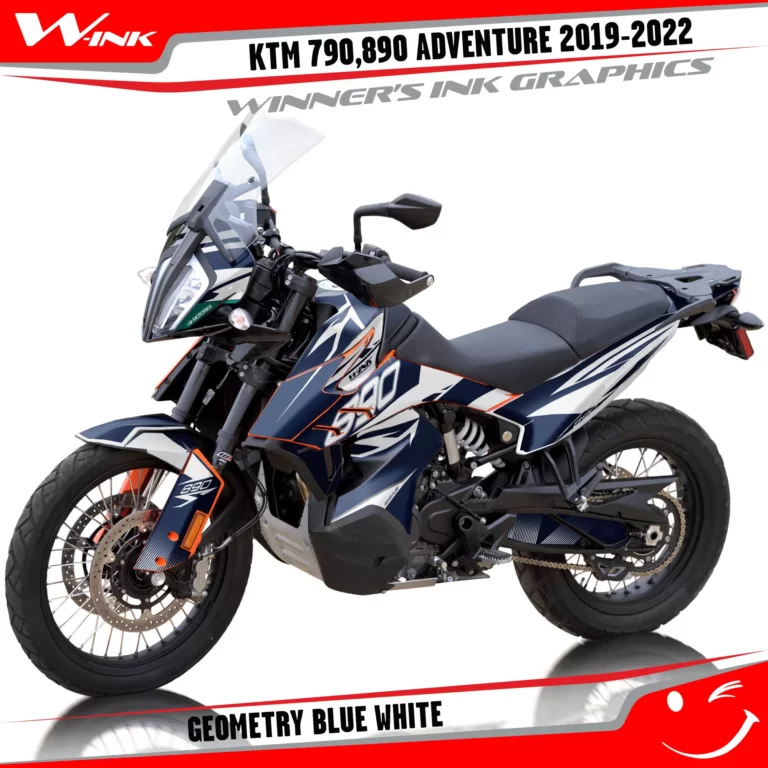 Adventure-790-890-2019-2020-2021-2022-graphics-kit-and-decals-with-designs-Geometry-Blue-White