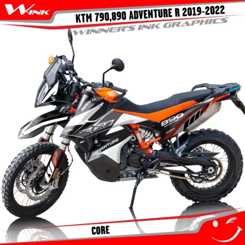 Adventure-R-790-890-2019-2020-2021-2022-graphics-kit-and-decals-with-designs-Core
