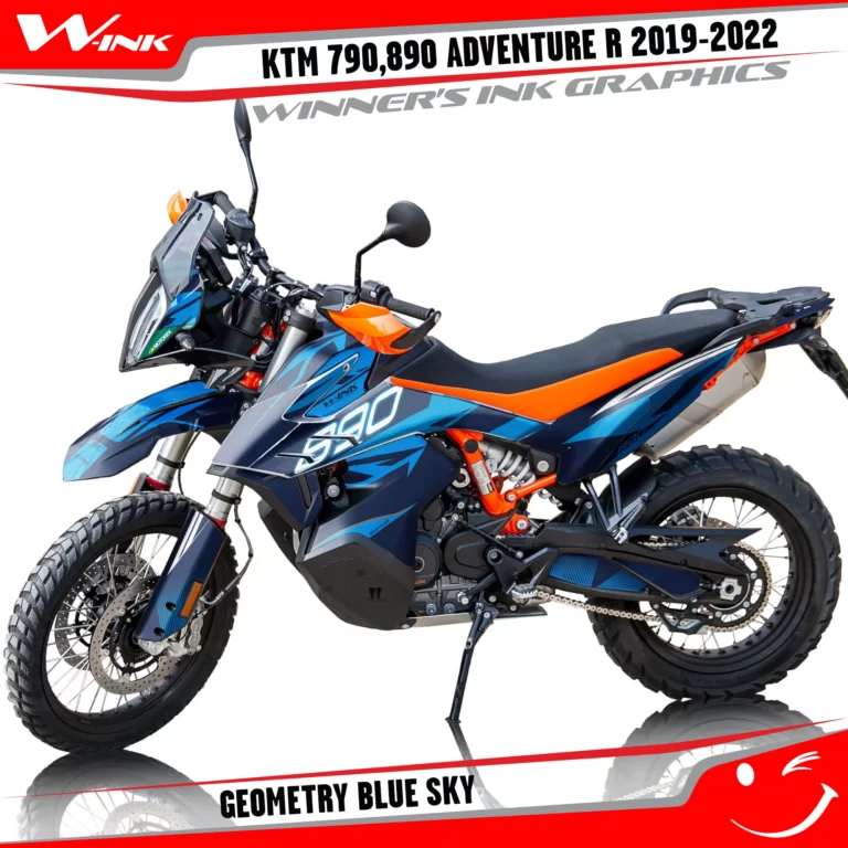 Adventure-R-790-890-2019-2020-2021-2022-graphics-kit-and-decals-with-designs-Geometry-Blue-Sky
