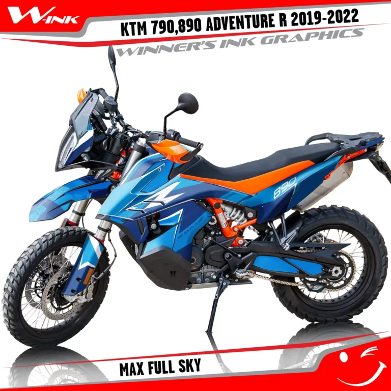 Adventure-R-790-890-2019-2020-2021-2022-graphics-kit-and-decals-with-designs-Max-Full-Sky