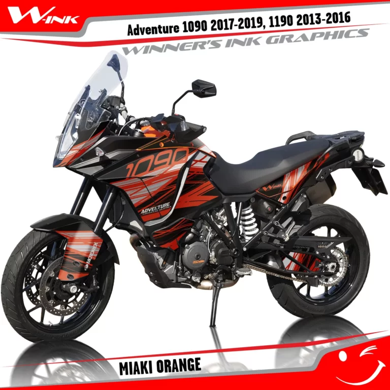 KTM-Adventure-1090-2017-2018-2019-1190-2013-2014-2015-2016-graphics-kit-and-decals-with-designs-Miaki-Black-Orange1