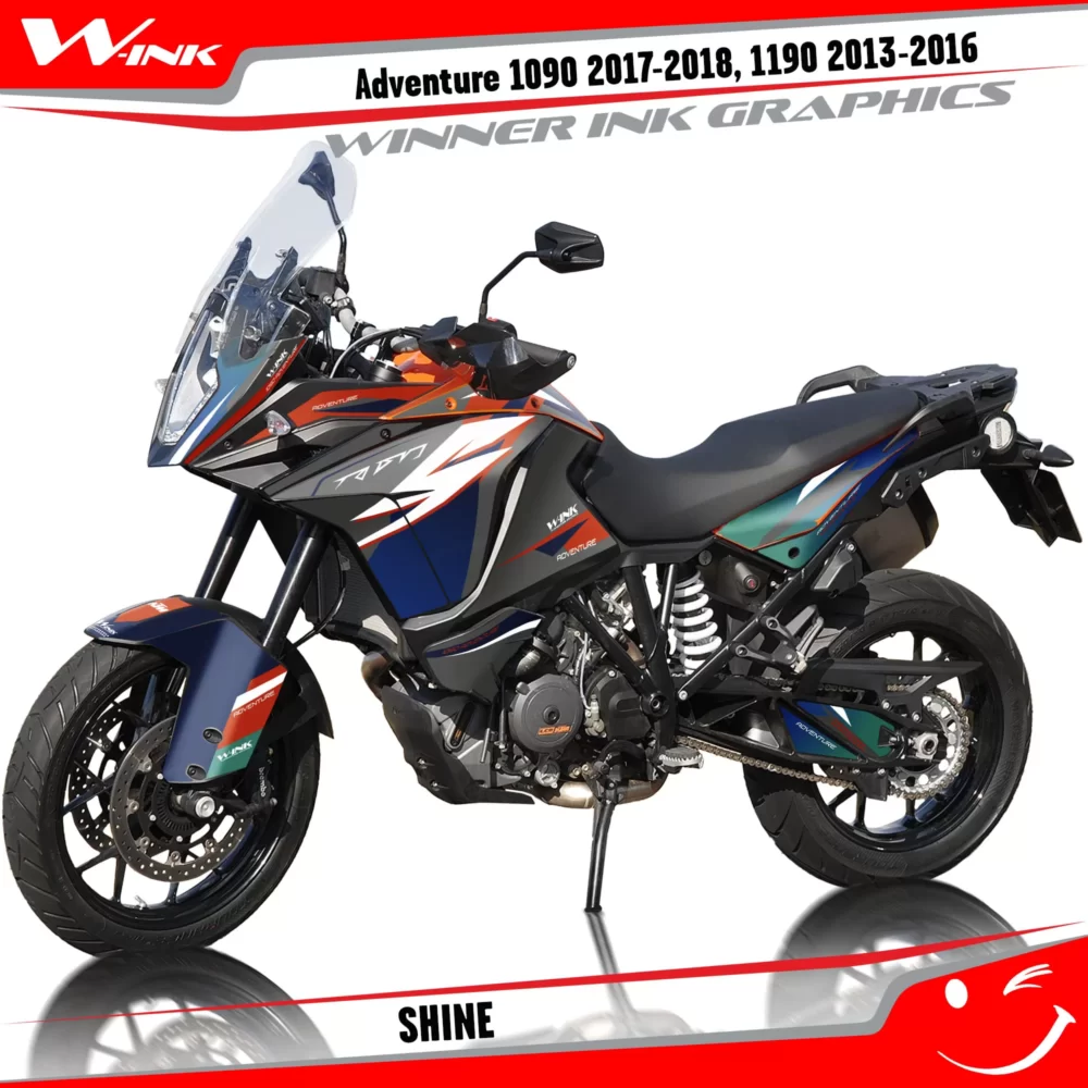 KTM-Adventure-1090-2017-2018-2019-1190-2013-2014-2015-2016-graphics-kit-and-decals-with-designs-Shine