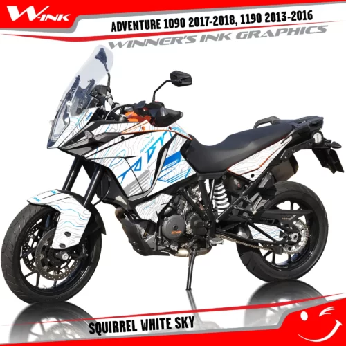 KTM-Adventure-1090-2017-2018-2019-1190-2013-2014-2015-2016-graphics-kit-and-decals-with-designs-Squirrel-White-Sky
