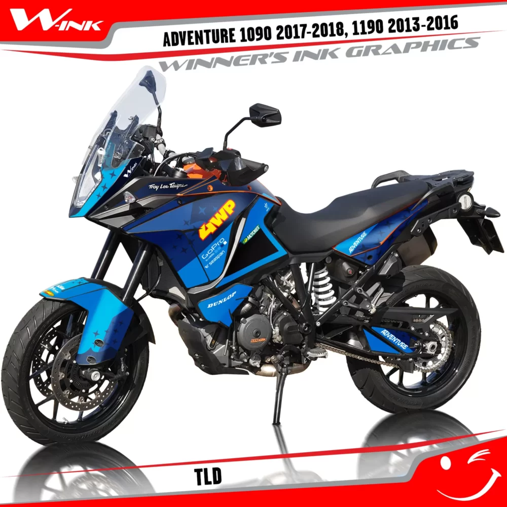 KTM-Adventure-1090-2017-2018-2019-1190-2013-2014-2015-2016-graphics-kit-and-decals-with-designs-TLD