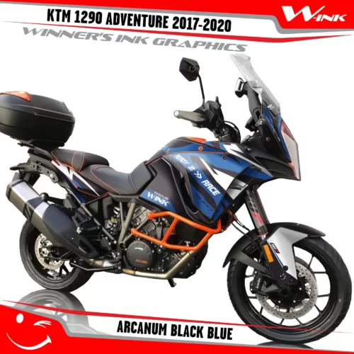 KTM-Adventure-1290-2017-2018-2019-2020-graphics-kit-and-decals-Arcanum-Black-Blue
