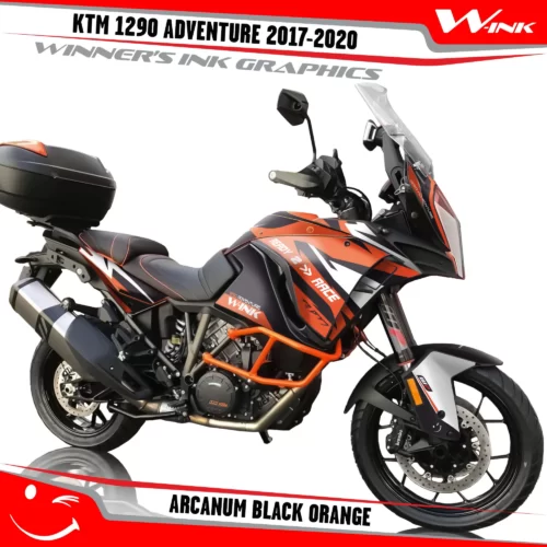 KTM-Adventure-1290-2017-2018-2019-2020-graphics-kit-and-decals-Arcanum-Black-Orange