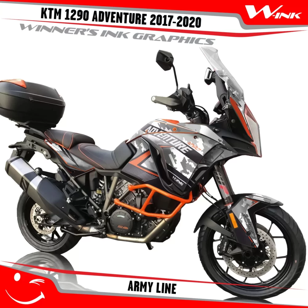 KTM-Adventure-1290-2017-2018-2019-2020-graphics-kit-and-decals-Army-Line