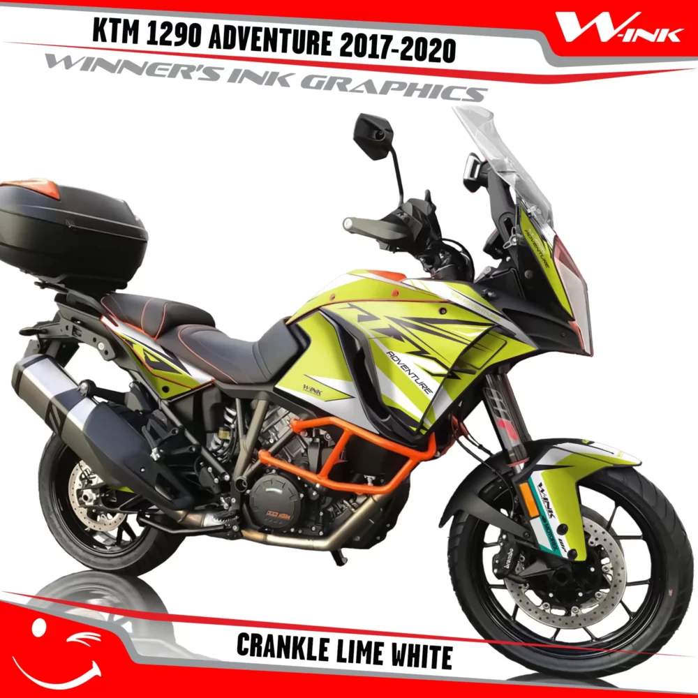 KTM-Adventure-1290-2017-2018-2019-2020-graphics-kit-and-decals-Crankle-Lime-White