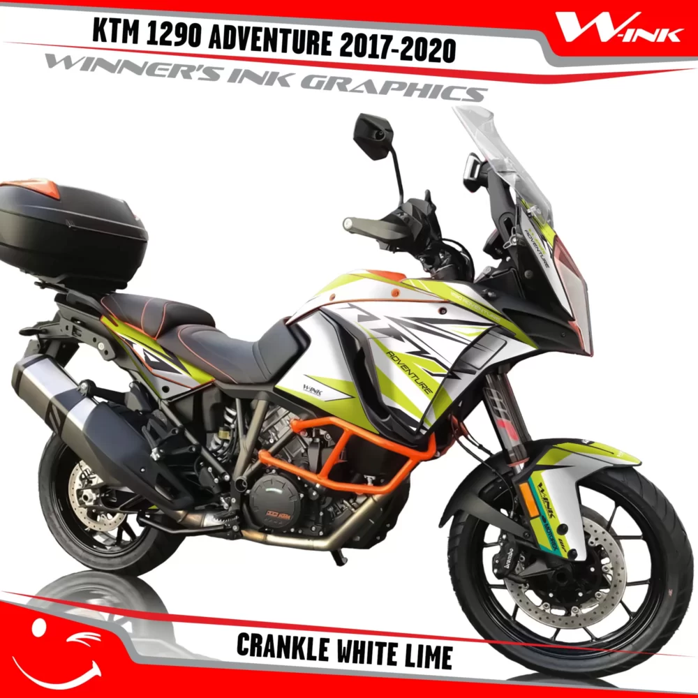 KTM-Adventure-1290-2017-2018-2019-2020-graphics-kit-and-decals-Crankle-White-Lime