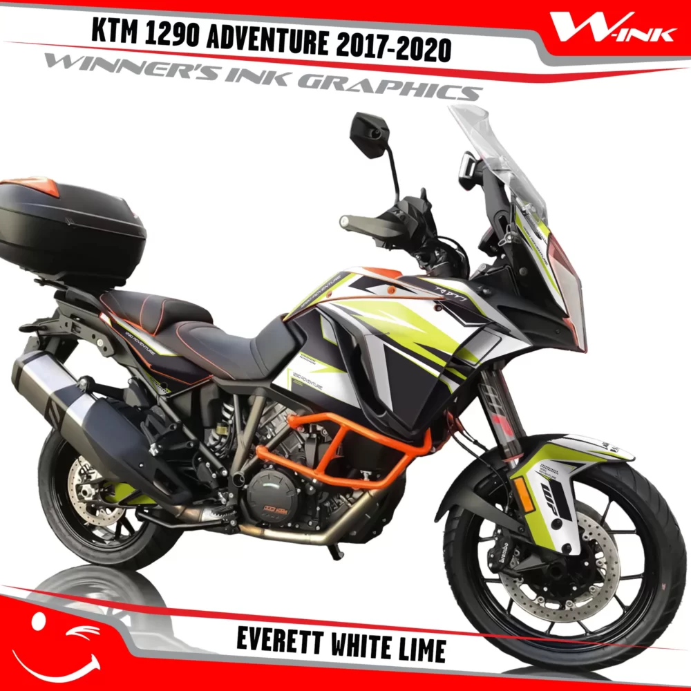 KTM-Adventure-1290-2017-2018-2019-2020-graphics-kit-and-decals-Everett-White-Lime