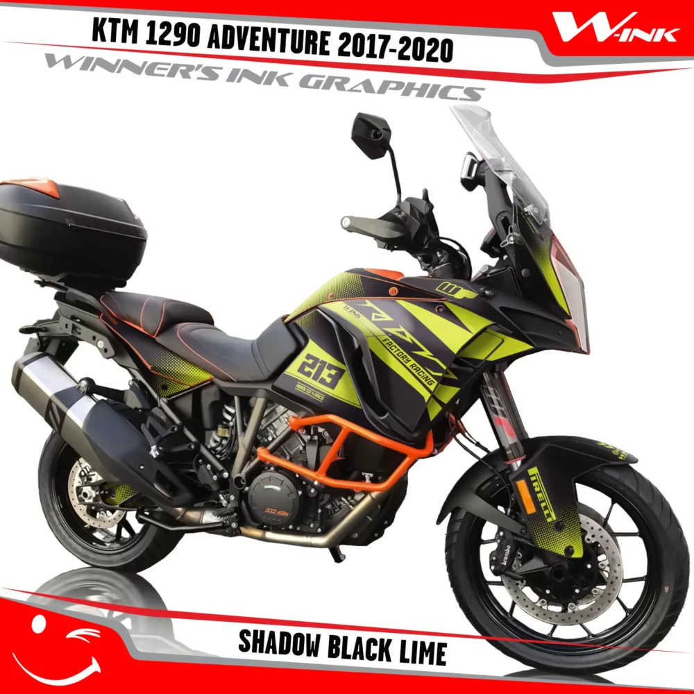 KTM-Adventure-1290-2017-2018-2019-2020-graphics-kit-and-decals-Shadow-Black-Lime