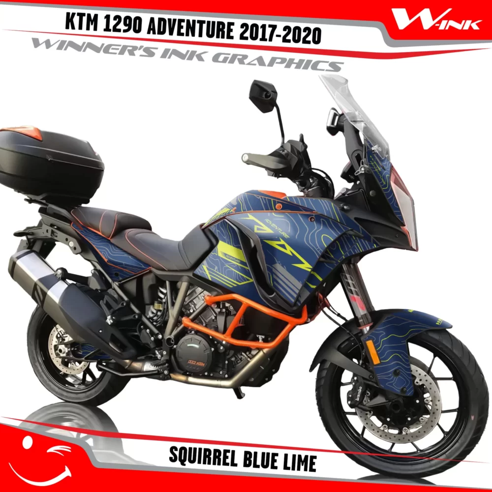 KTM-Adventure-1290-2017-2018-2019-2020-graphics-kit-and-decals-Squirrel-Blue-Lime