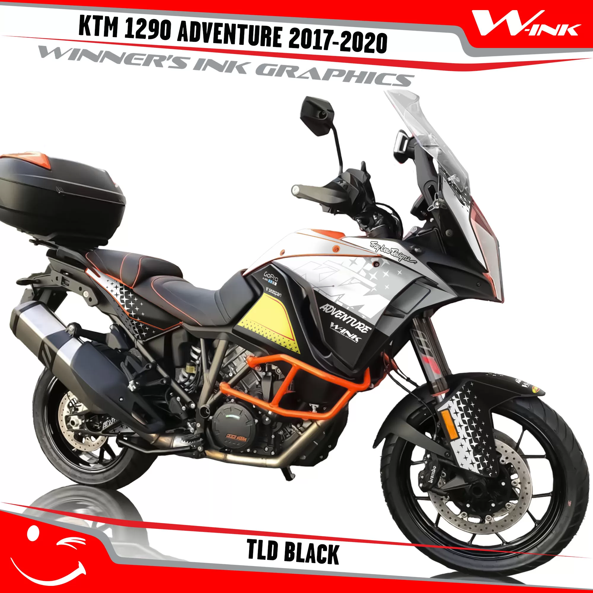 Decals kit For KTM Adventure 1290 2017-2020 TLD