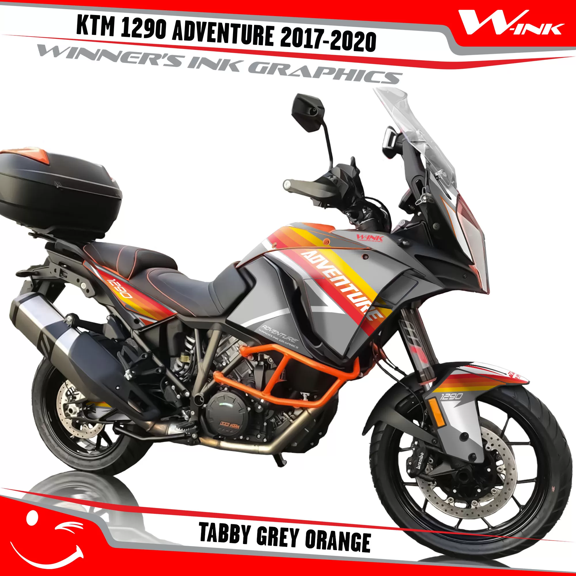 KTM-Adventure-1290-2017-2018-2019-2020-graphics-kit-and-decals-Tabby-Grey-Orange