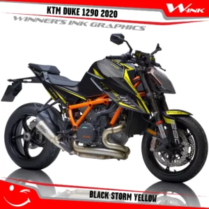 KTM-SUPER-DUKE-1290-2020-2021-2022-graphics-kit-and-decals-Black-Storm-Yellow