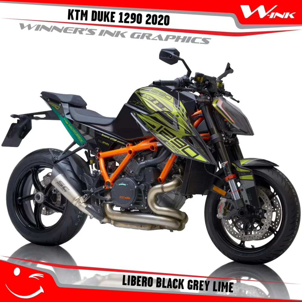 KTM-SUPER-DUKE-1290-2020-2021-2022-graphics-kit-and-decals-Libero-Black-Grey-Lime